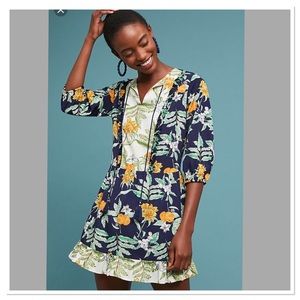 Anthropologie Lost+Wander Limon Tunic Dress size S
